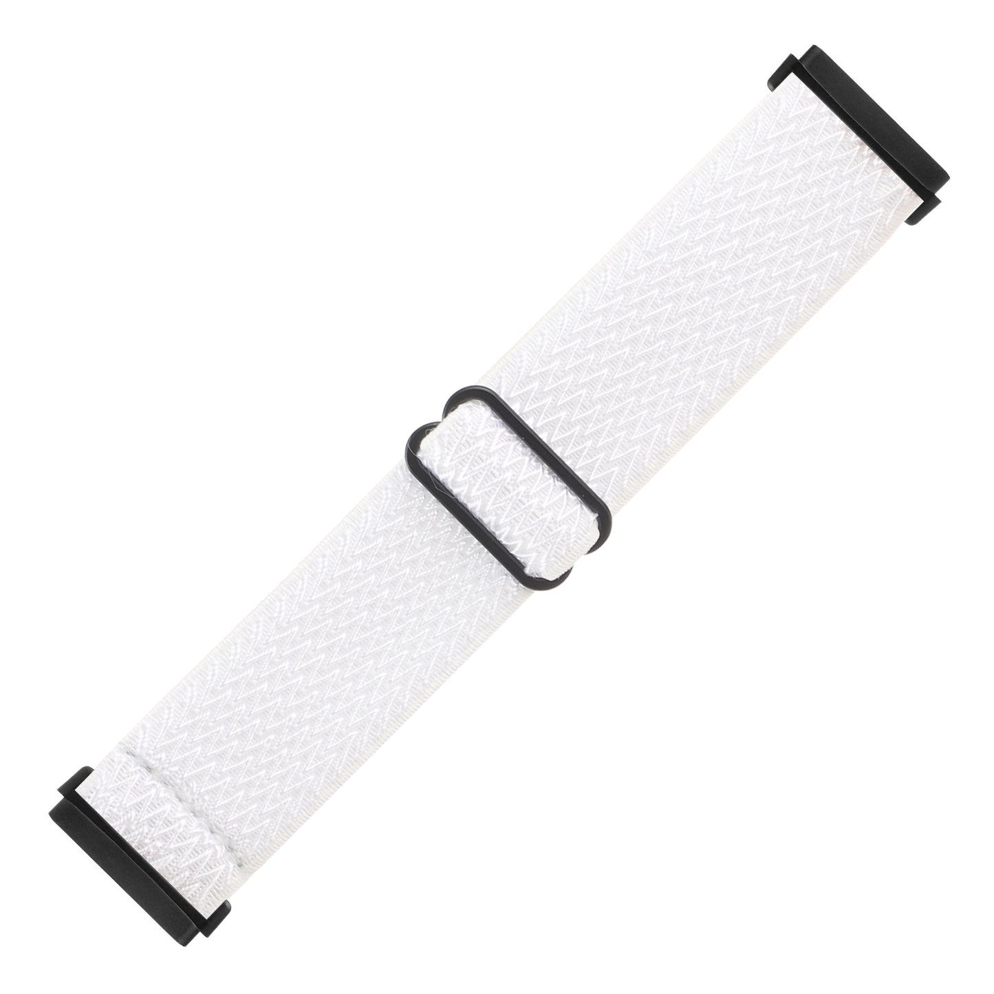 Adjustable Nylon Wave Pattern Smart Watchband Wrist Strap Belt for Fitbit Versa 3/Versa Sense