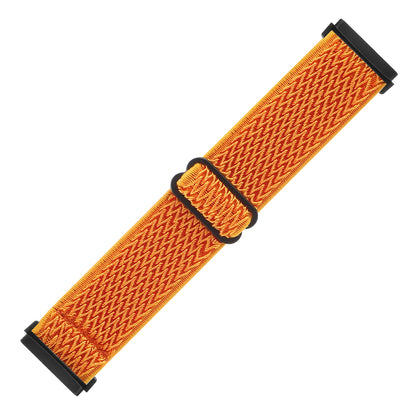 Adjustable Nylon Wave Pattern Smart Watchband Wrist Strap Belt for Fitbit Versa 3/Versa Sense