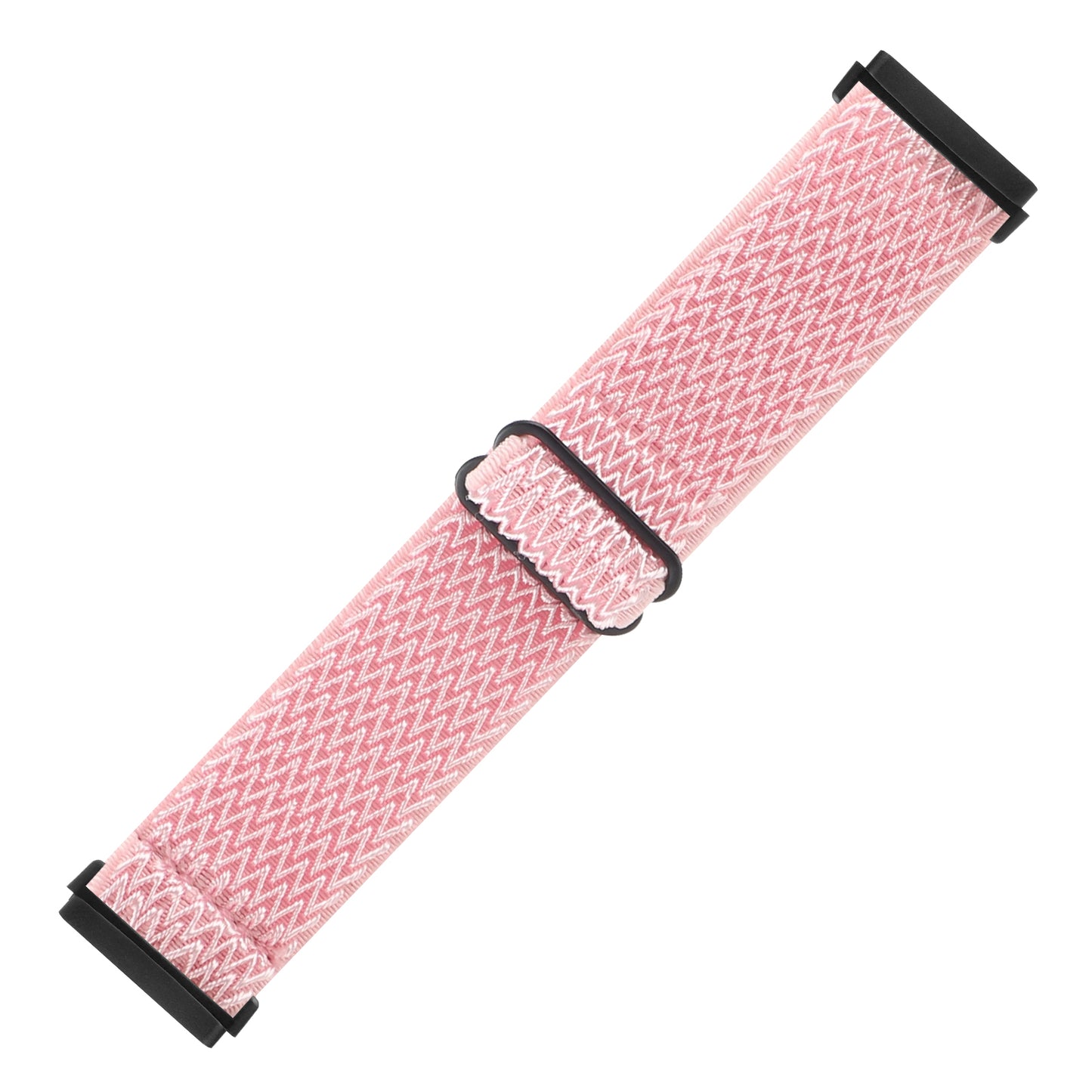 Adjustable Nylon Wave Pattern Smart Watchband Wrist Strap Belt for Fitbit Versa 3/Versa Sense