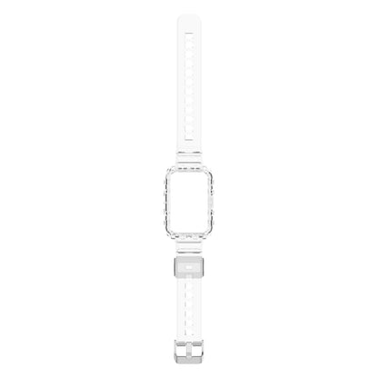 Transparent TPU Integrated Smart Watch Band Wrist Strap Frame for Huawei Watch Fit / Fit 2 / Fit New, One Size