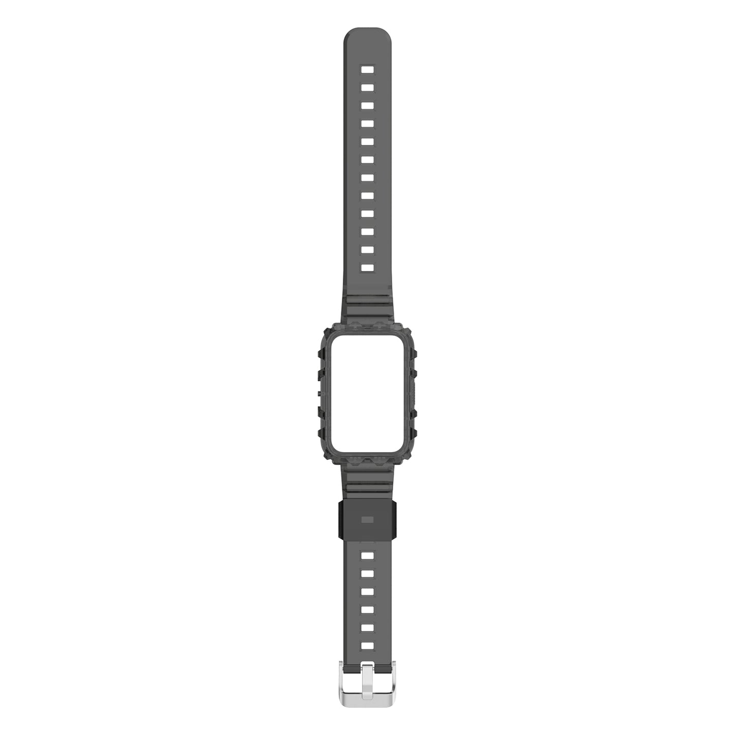 Transparent TPU Integrated Smart Watch Band Wrist Strap Frame for Huawei Watch Fit / Fit 2 / Fit New, One Size