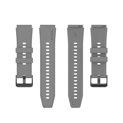 22mm Plain Silicone Watch Band Strap Replacement for Huawei Watch 3/Watch 3 Pro