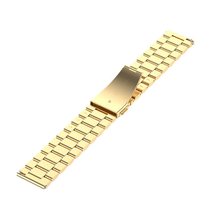 Three Beads Stainless Steel Watch Strap Replacement Band 22mm for Huawei Watch 3/Watch 3 Pro