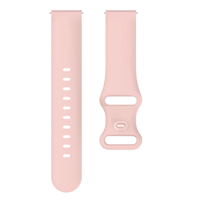 22mm Width Soft Silicone Universal Band Strap Replacement for Huawei Watch 3 / 3 Pro / Samsung Amazfit Watch Etc