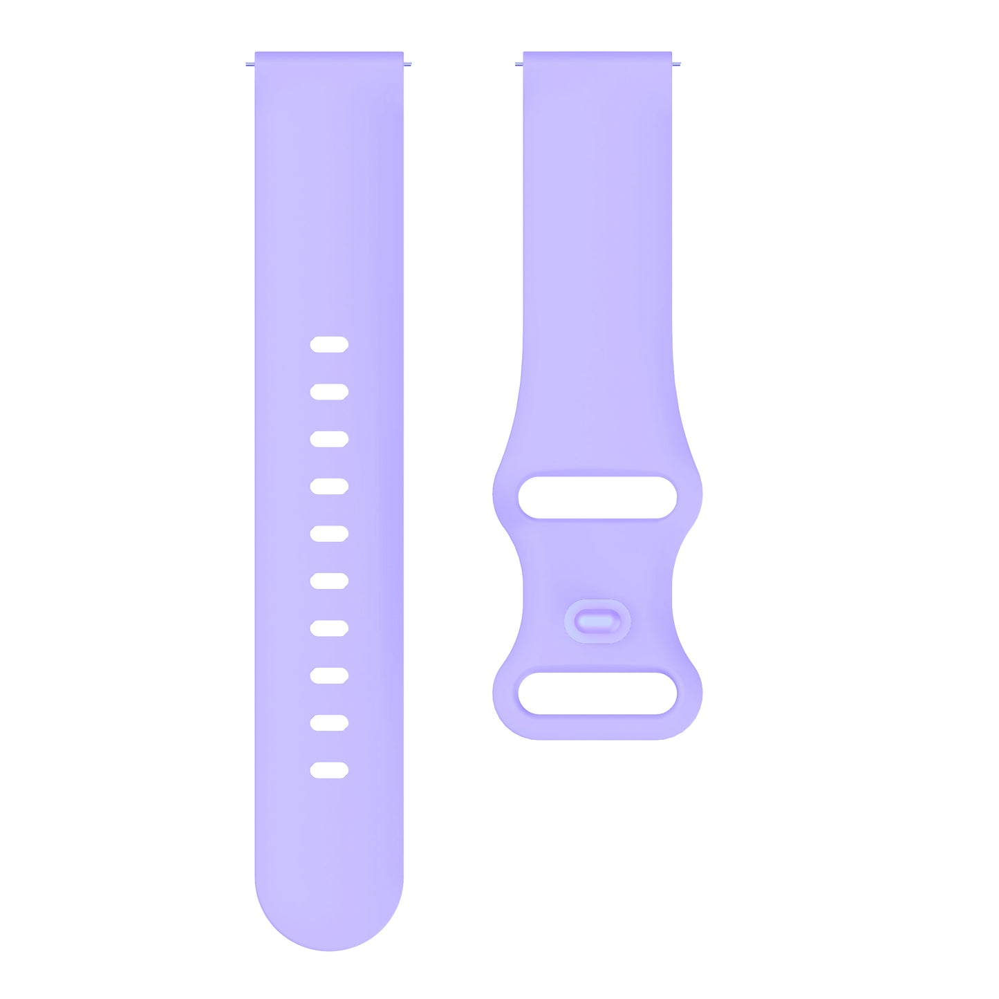 22mm Width Soft Silicone Universal Band Strap Replacement for Huawei Watch 3 / 3 Pro / Samsung Amazfit Watch Etc