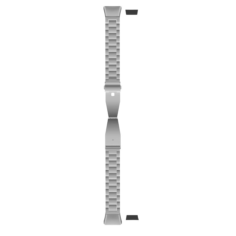 Replacement Watch Band Stainless Steel Three Beads Solid Watchband for Huawei Honor 6 / Huawei Band 6