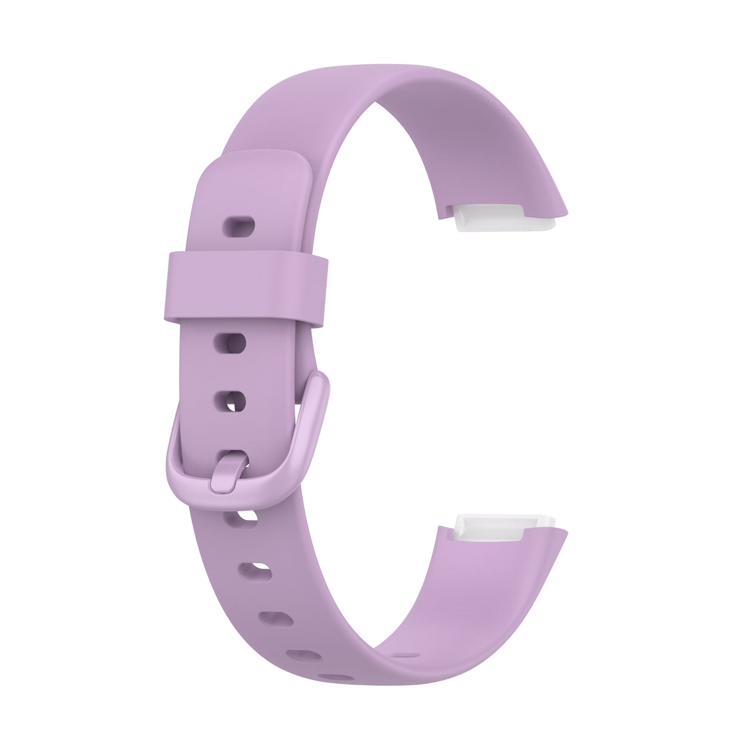 Replacement Silicone Adjustable Watch Band Wrist Strap for Fitbit Luxe, Size: L