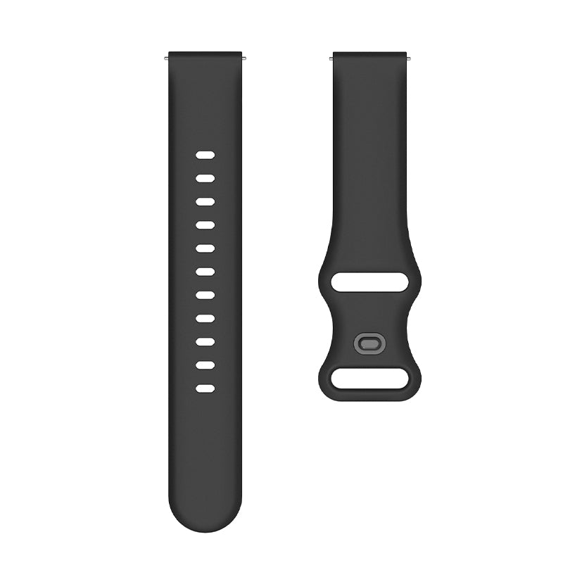 Replacement Silicone Wrist Strap Adjustable Smart Watch Band 22mm for Samsung Huawei Amazfit