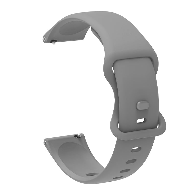 Replacement Silicone Wrist Strap Adjustable Smart Watch Band 22mm for Samsung Huawei Amazfit