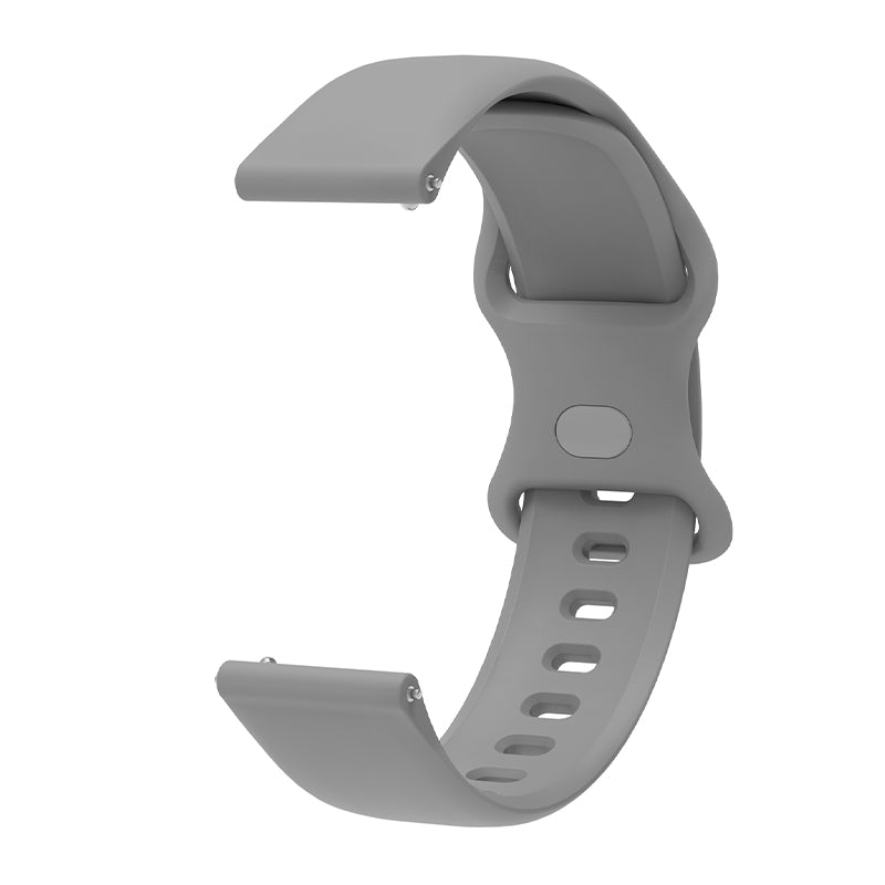 Replacement Silicone Wrist Strap Adjustable Smart Watch Band 22mm for Samsung Huawei Amazfit