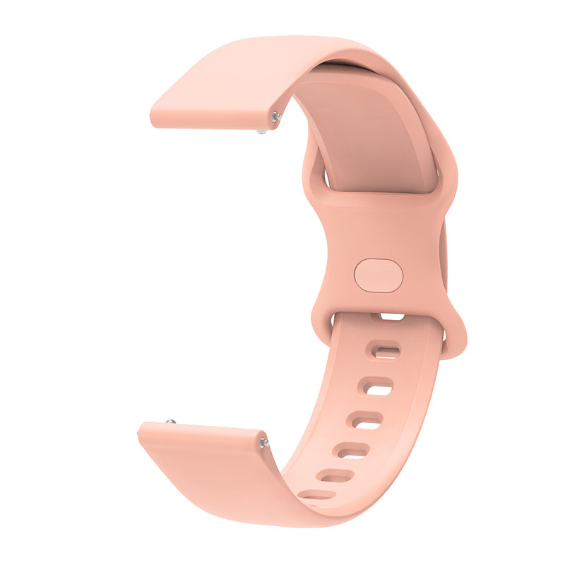 Replacement Silicone Wrist Strap Adjustable Smart Watch Band 22mm for Samsung Huawei Amazfit