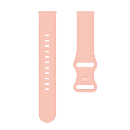 Replacement Silicone Wrist Strap Adjustable Smart Watch Band 22mm for Samsung Huawei Amazfit