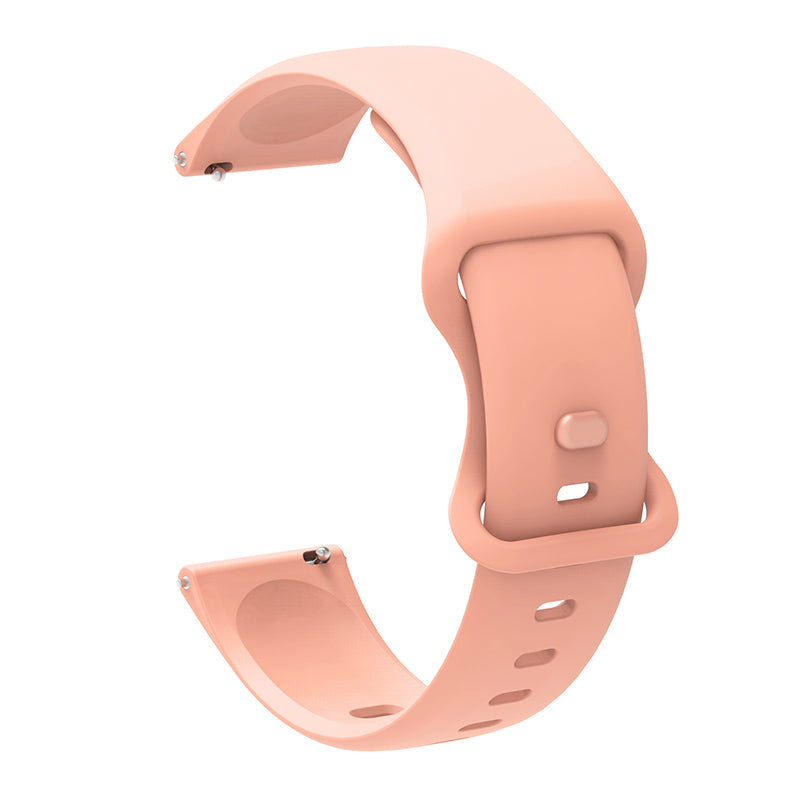 Silicone Watchband Adjustable Wrist Strap 20mm for Samsung Huawei Amazfit Smart Watch