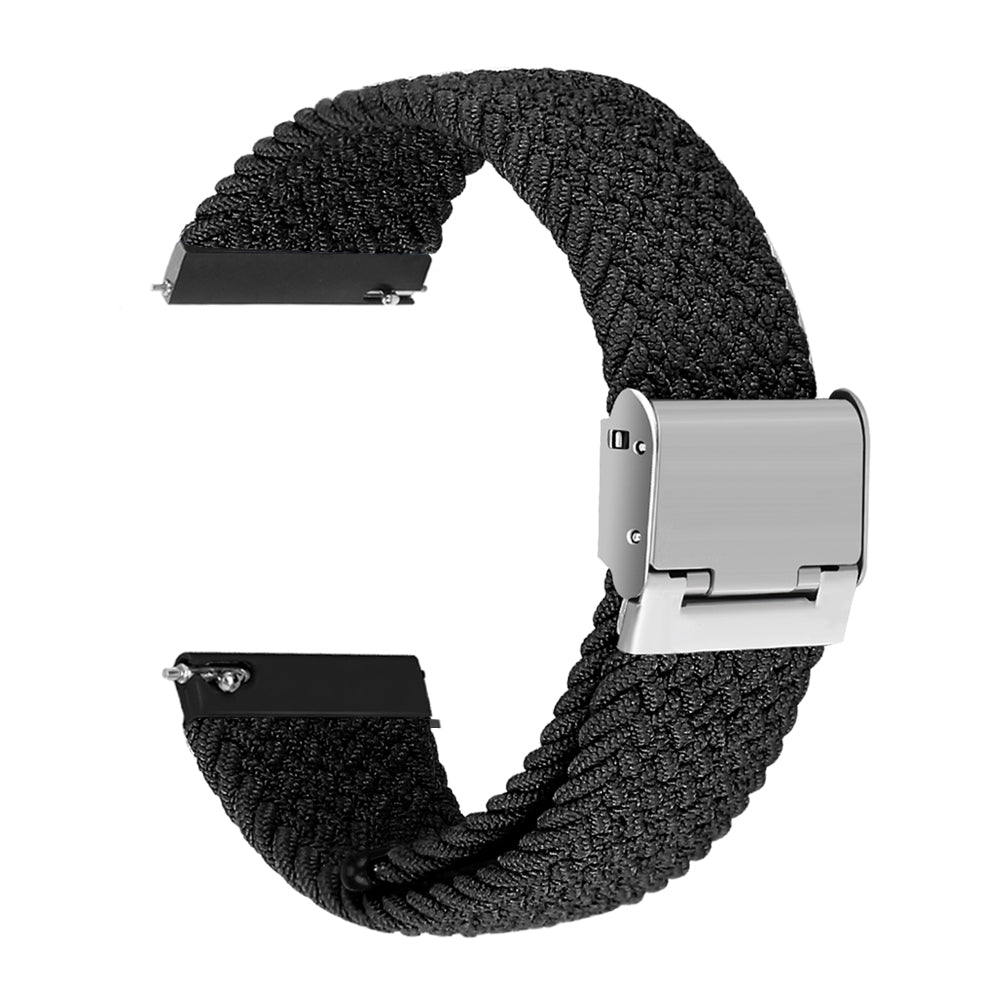 Easy Adjustable Stretchable Braided Nylon Watch Band Replacement Watch Strap 22mm for Samsung Gear S3 Classic/Gear S3 Frontier/Gear S4