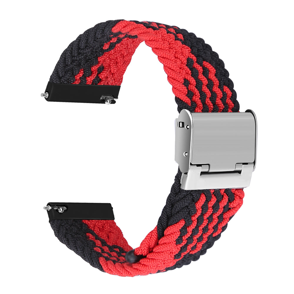 Easy Adjustable Stretchable Braided Nylon Watch Band Replacement Watch Strap 22mm for Samsung Gear S3 Classic/Gear S3 Frontier/Gear S4