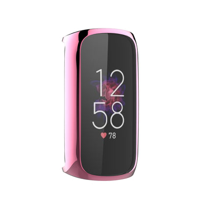 Electroplate TPU Watch Frame Case Protector for Fitbit Luxe