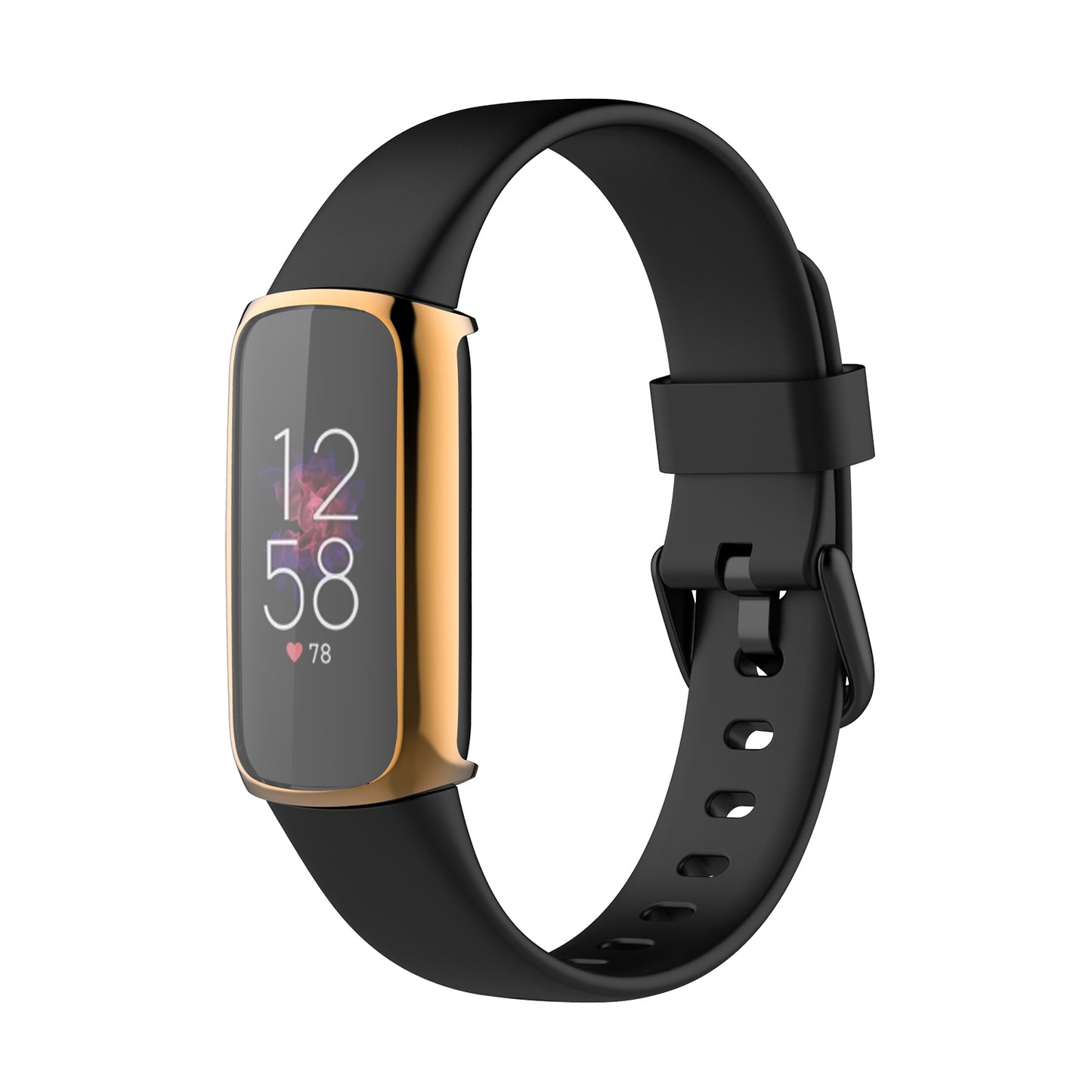 Electroplate TPU Watch Frame Case Protector for Fitbit Luxe