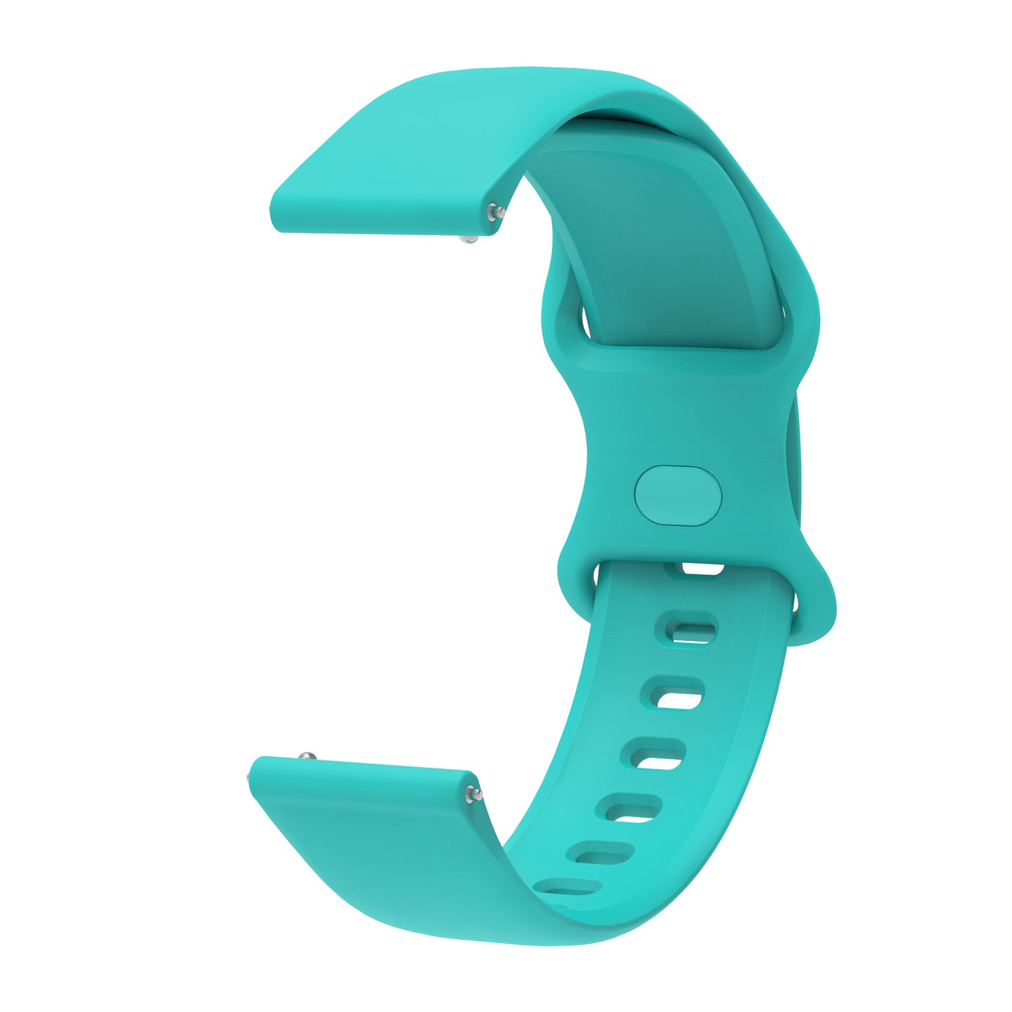 22mm Adjustable Universal Silicone Watchband Strap Replacement Wrist Strap for Xiaomi Haylou RT LS05s/RS3 LS04