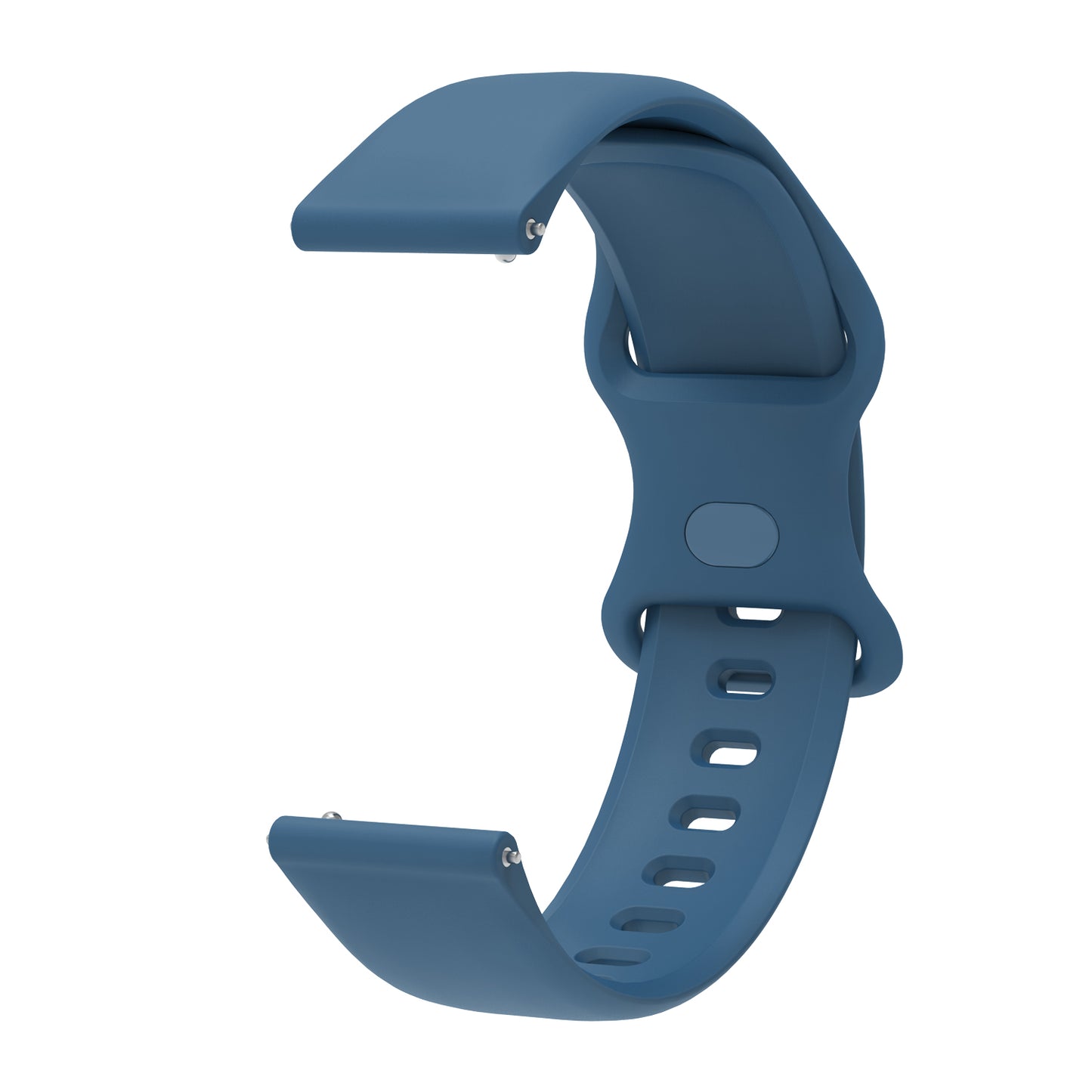 22mm Adjustable Universal Silicone Watchband Strap Replacement Wrist Strap for Xiaomi Haylou RT LS05s/RS3 LS04