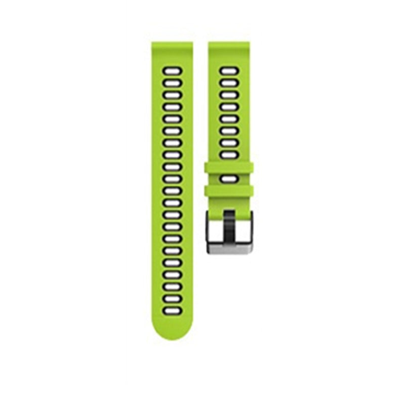 22mm Bi-Color Silicone Watchband Strap Replacement Wrist Strap for Xiaomi Haylou RT LS05s/RS3 LS04