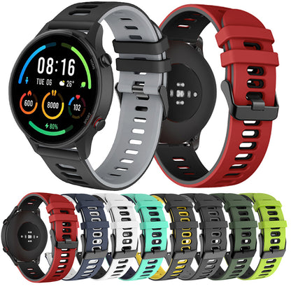 Replacement Smart Watch Strap Silicone Wrist Band 22mm for Xiaomi Mi Watch Color Sports