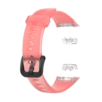 Transparent Waterproof TPU Replacement Strap Watch Bands for Huawei Band 6 / Honor Band 6