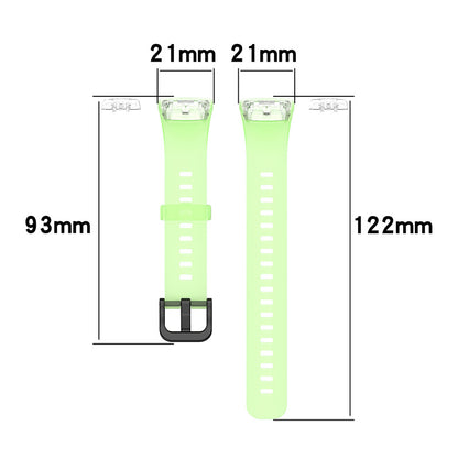 Transparent Waterproof TPU Replacement Strap Watch Bands for Huawei Band 6 / Honor Band 6