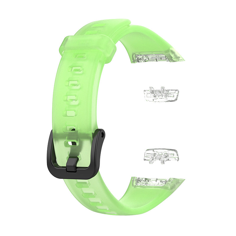 Transparent Waterproof TPU Replacement Strap Watch Bands for Huawei Band 6 / Honor Band 6