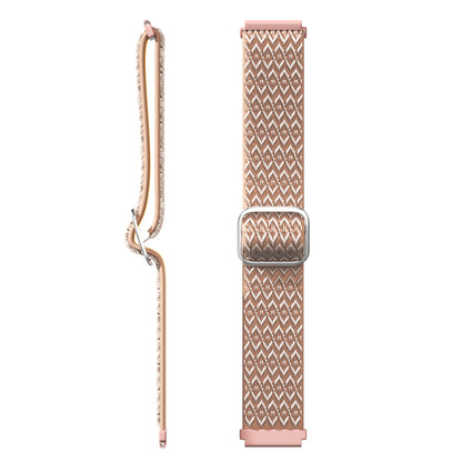 20mm Adjustable Rhombus Nylon Smart Watch Band Wrist Strap for Samsung Galaxy Watch 42mm