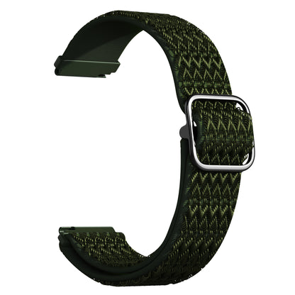 20mm Adjustable Rhombus Nylon Smart Watch Band Wrist Strap for Samsung Galaxy Watch 42mm