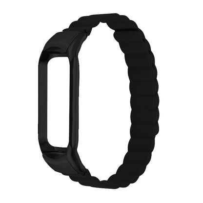 Silicone Magnetic Suction Watch Strap Replacement Wristband for Xiaomi Mi Band 5/6/7