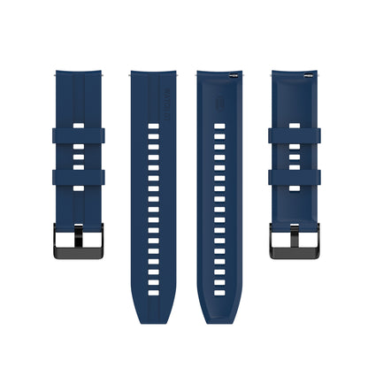 22mm Silicone Watch Strap Wristband with Steel Pin Buckle for Huawei Watch GT3/GT Runner