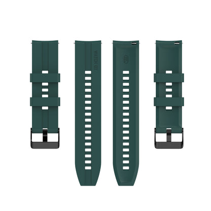 22mm Silicone Watch Strap Wristband with Steel Pin Buckle for Huawei Watch GT3/GT Runner