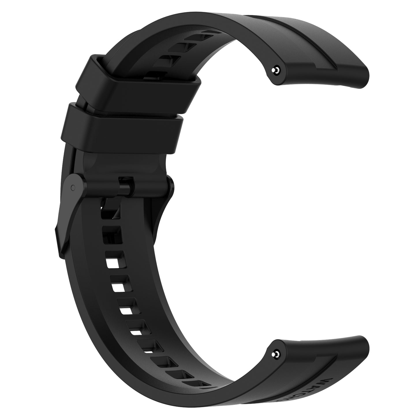 22mm Silicone Watch Strap Wristband with Steel Pin Buckle for Huawei Watch GT3/GT Runner