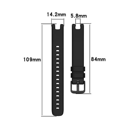 Solid Color Silicone Wrist Band Adjustable Watch Strap with Tools for Garmin Lily