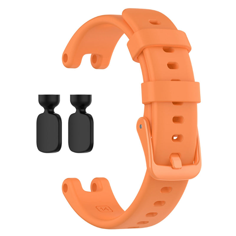 Solid Color Silicone Wrist Band Adjustable Watch Strap with Tools for Garmin Lily