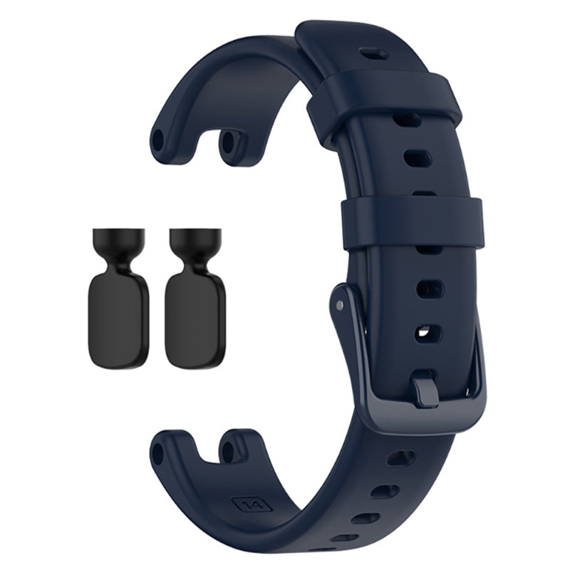 Solid Color Silicone Wrist Band Adjustable Watch Strap with Tools for Garmin Lily