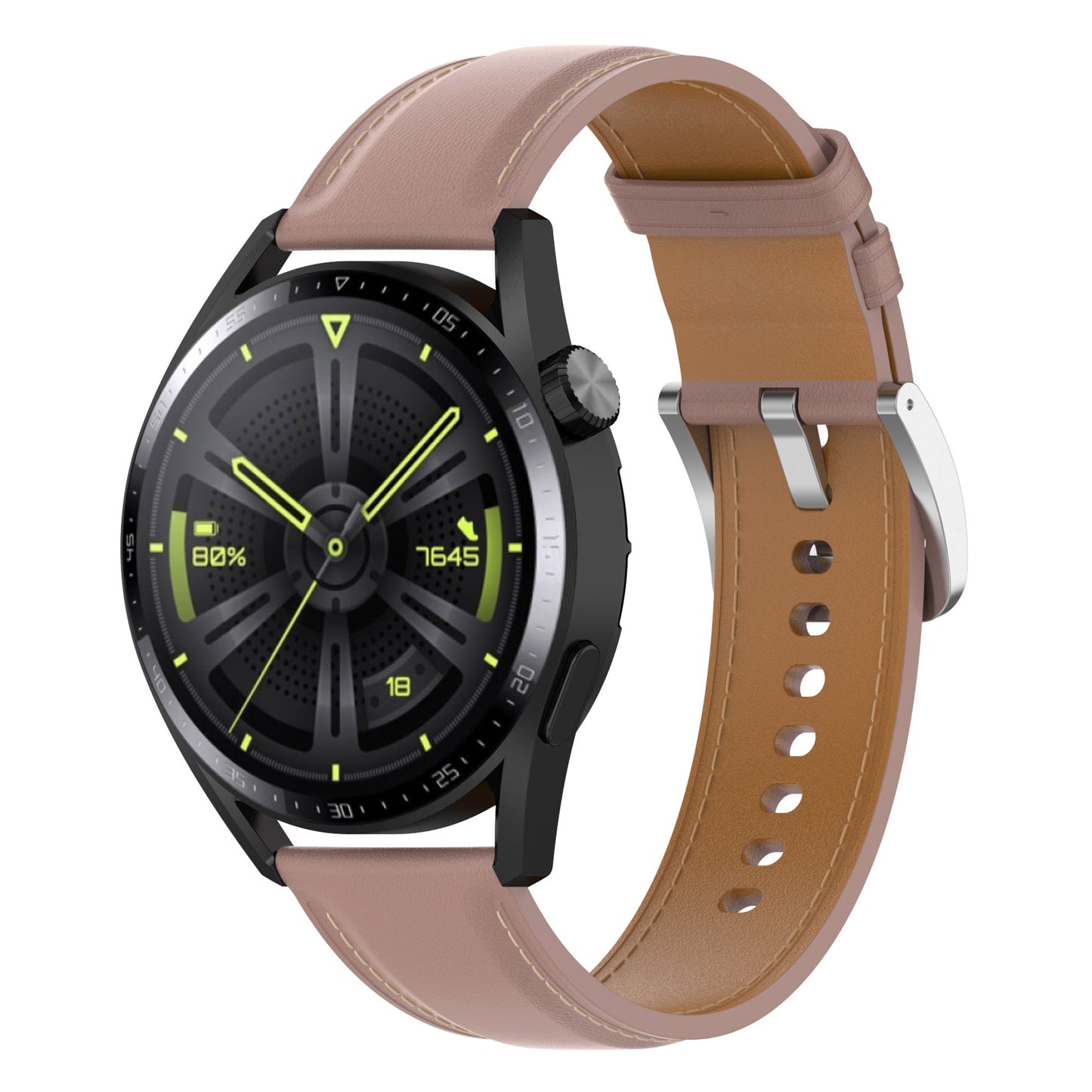 For Samsung Galaxy Watch3 45mm/Huawei Watch GT 3/Honor Watch GS3/Garmin/Xiaomi Mi Watch S1 22mm Genuine Leather Strap Watch Band