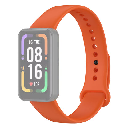 For Xiaomi Redmi Smart Band Pro Solid Color Soft Silicone Watch Band Adjustable Wrist Strap