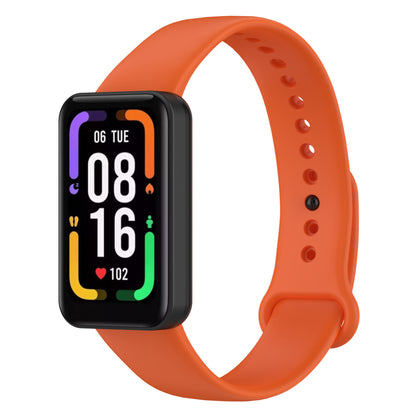 For Xiaomi Redmi Smart Band Pro Solid Color Soft Silicone Watch Band Adjustable Wrist Strap