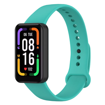 For Xiaomi Redmi Smart Band Pro Solid Color Soft Silicone Watch Band Adjustable Wrist Strap