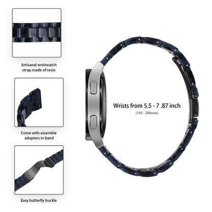 For Huami Amazfit Bip S/GTR 42mm/GTS/Bip Lite Resin Watch Strap Wristband 20mm with Stainless Steel Buckle