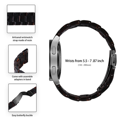 For Huami Amazfit Bip S/GTR 42mm/GTS/Bip Lite Resin Watch Strap Wristband 20mm with Stainless Steel Buckle