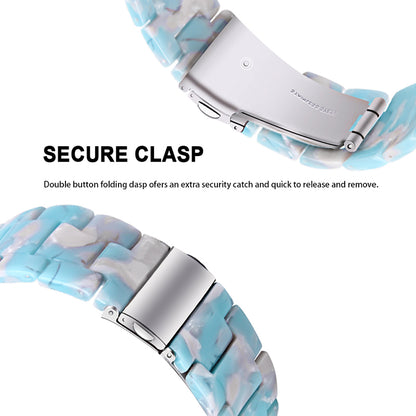 For Huami Amazfit Bip S/GTR 42mm/GTS/Bip Lite Resin Watch Strap Wristband 20mm with Stainless Steel Buckle