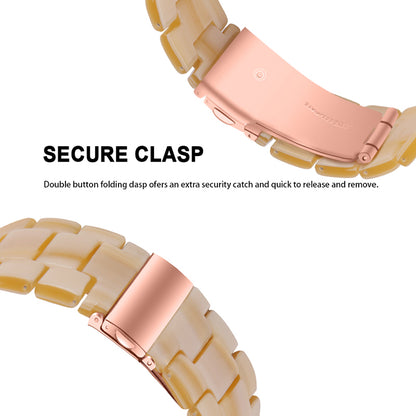 For Huami Amazfit Bip S/GTR 42mm/GTS/Bip Lite Resin Watch Strap Wristband 20mm with Stainless Steel Buckle