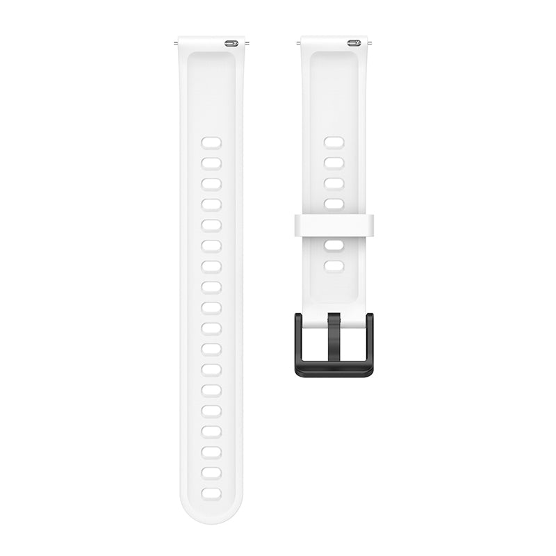 Soft Silicone Smart Watch Band for Realme Band 2, Adjustable Pin Buckle Wrist Strap Replacement