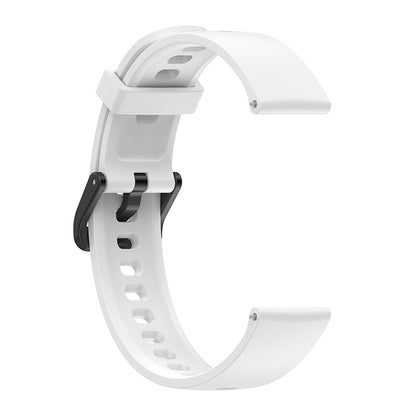 Soft Silicone Smart Watch Band for Realme Band 2, Adjustable Pin Buckle Wrist Strap Replacement