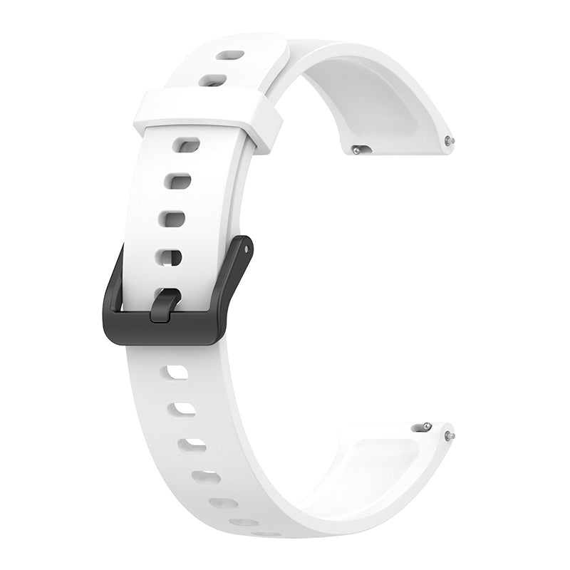 Soft Silicone Smart Watch Band for Realme Band 2, Adjustable Pin Buckle Wrist Strap Replacement