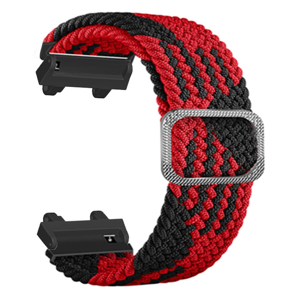 Watch Strap for Huami Amazfit T-Rex 2, Nylon Braided Adjustable Loop Wrist Band Replacement