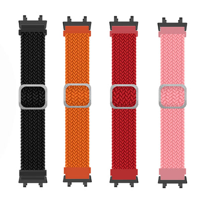 Watch Strap for Huami Amazfit T-Rex 2, Nylon Braided Adjustable Loop Wrist Band Replacement